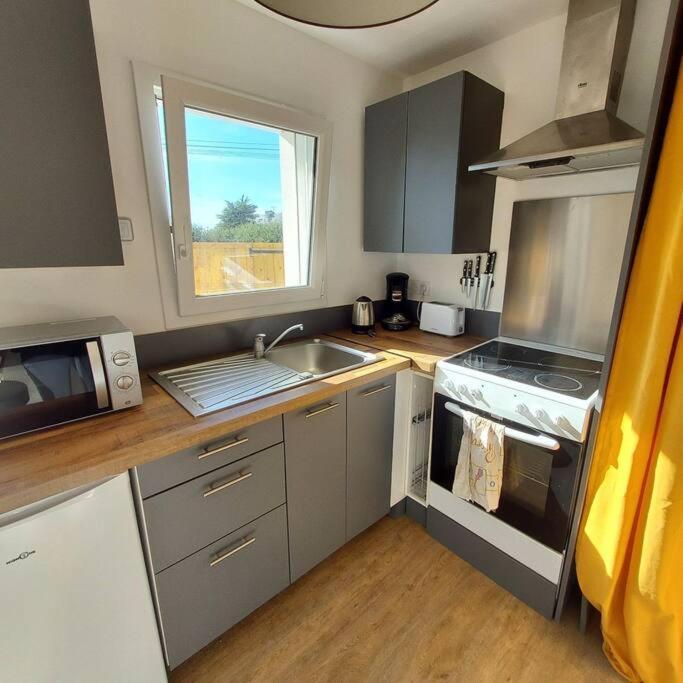 Studio Avec Terrasse Et Jardin A 100 M De La Plage Ploemeur Εξωτερικό φωτογραφία