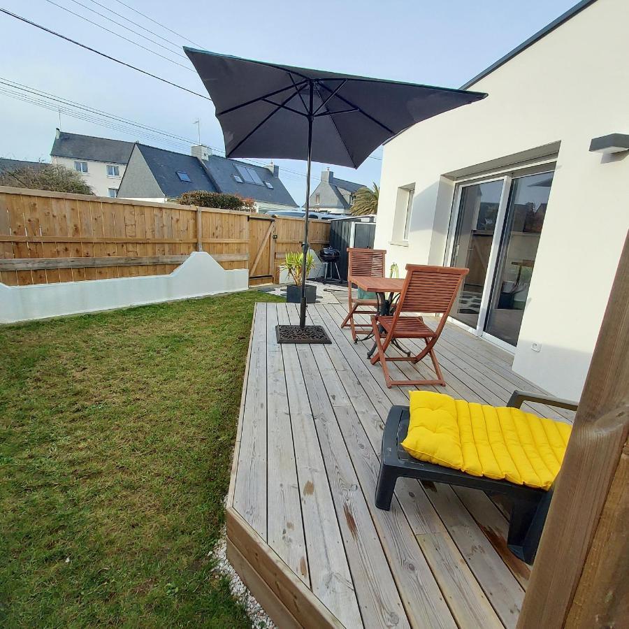 Studio Avec Terrasse Et Jardin A 100 M De La Plage Ploemeur Εξωτερικό φωτογραφία